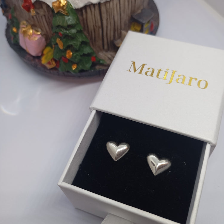 Earrings / butterfly earrings in silver and gold / MatiJaro