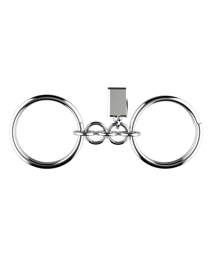 Men Key Ring: key rings in silver / MatiJaro