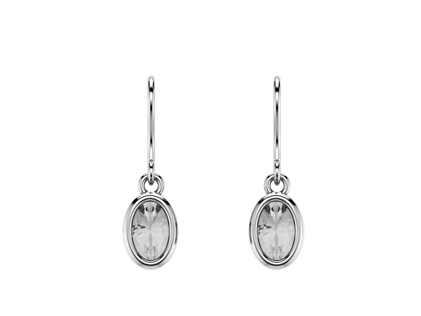 GEMMES DE LA DIVINITE EARRINGS Blue Tanzanite Sterling Silver