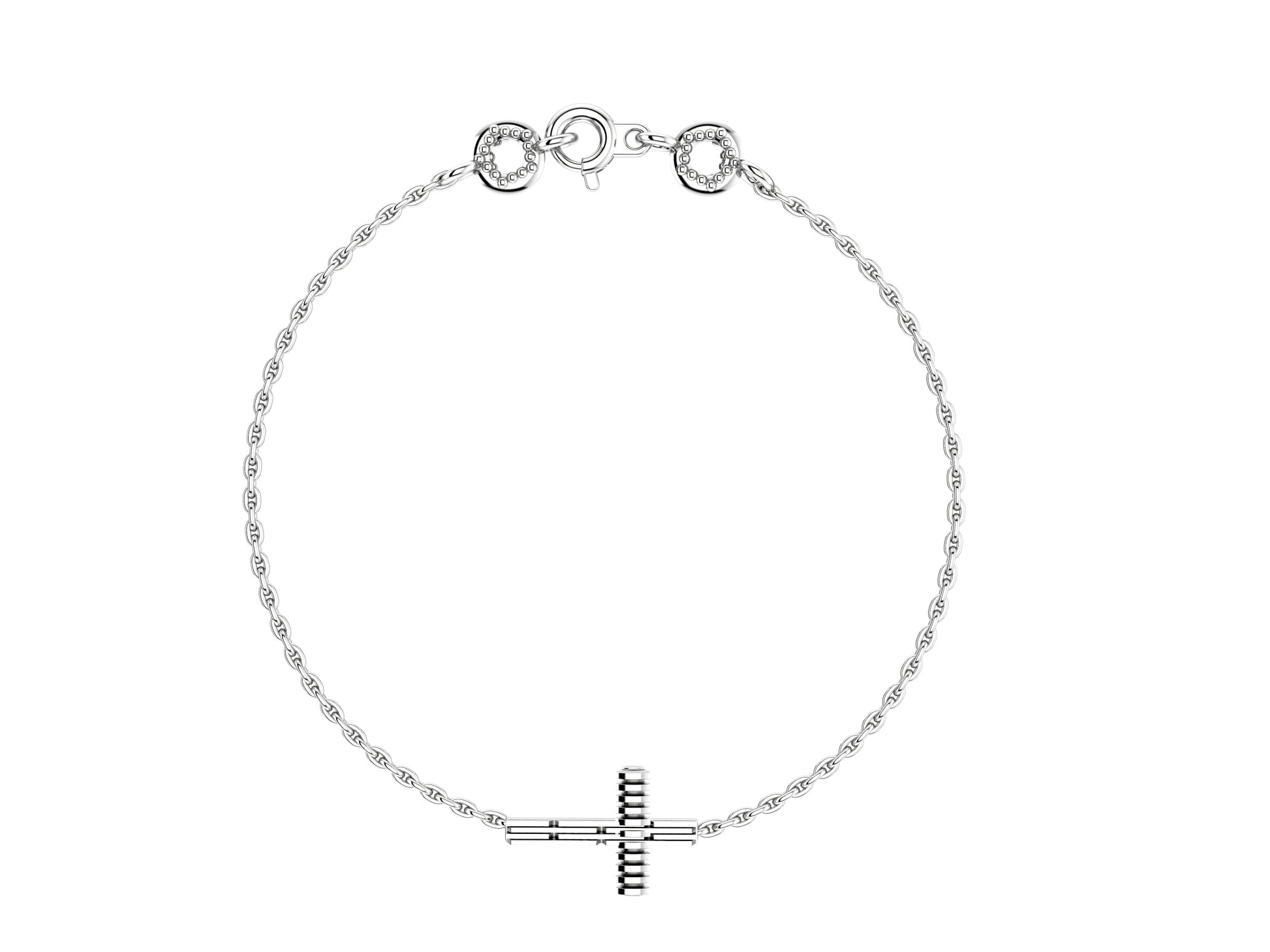 Hit New Style, 18K white gold.