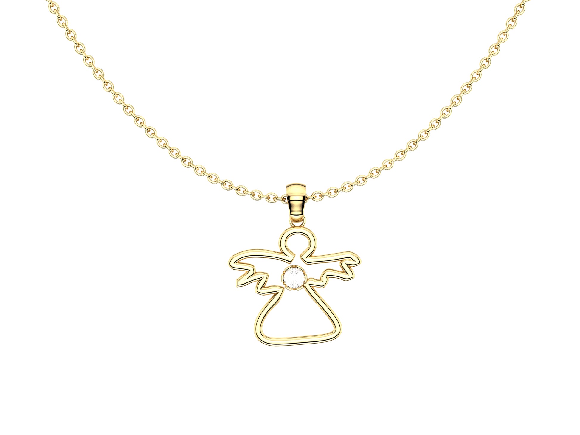 FOREVER ANGEL NECKLACE - MatiJaro