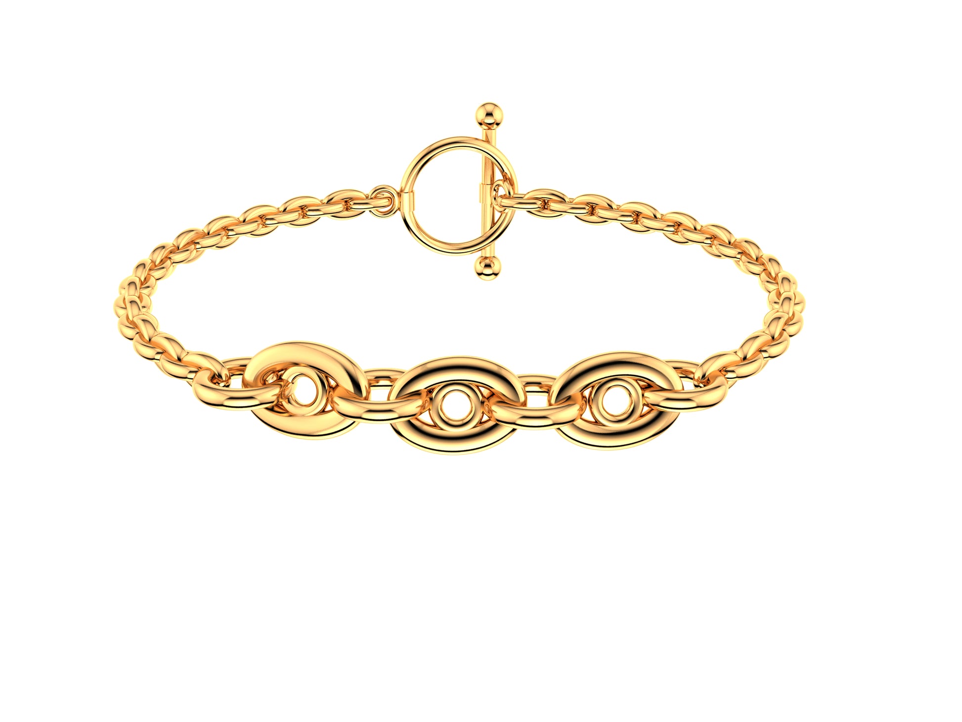 Hit New Style WM bracelet, 18K rose gold.