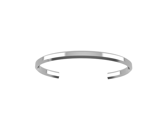 Hit New Style WM P bracelet, sterling silver. Width: 5 mm.