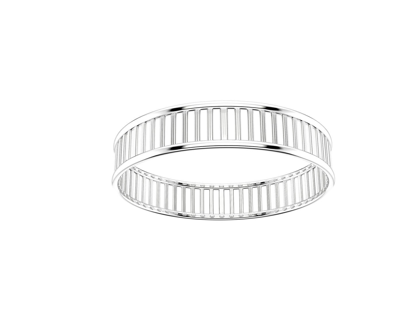 Hit New Style bracelet, sterling silver. Width: 12.00 mm.