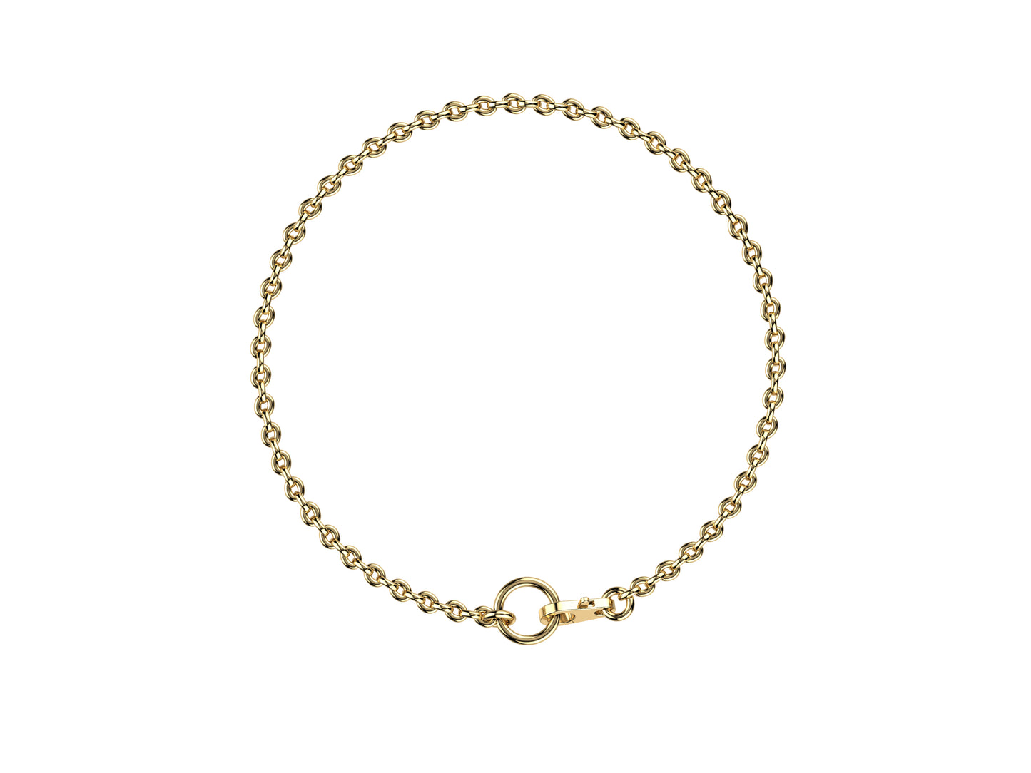 Hit New Style bracelet, 18K yellow gold. Thickness: 22 mm.