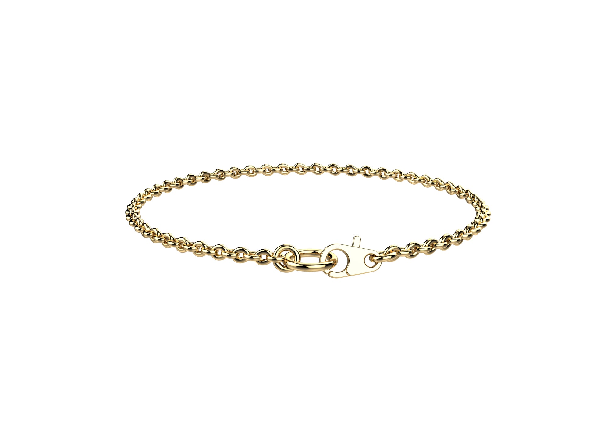 Hit New Style bracelet, 18K yellow gold. Thickness: 22 mm.