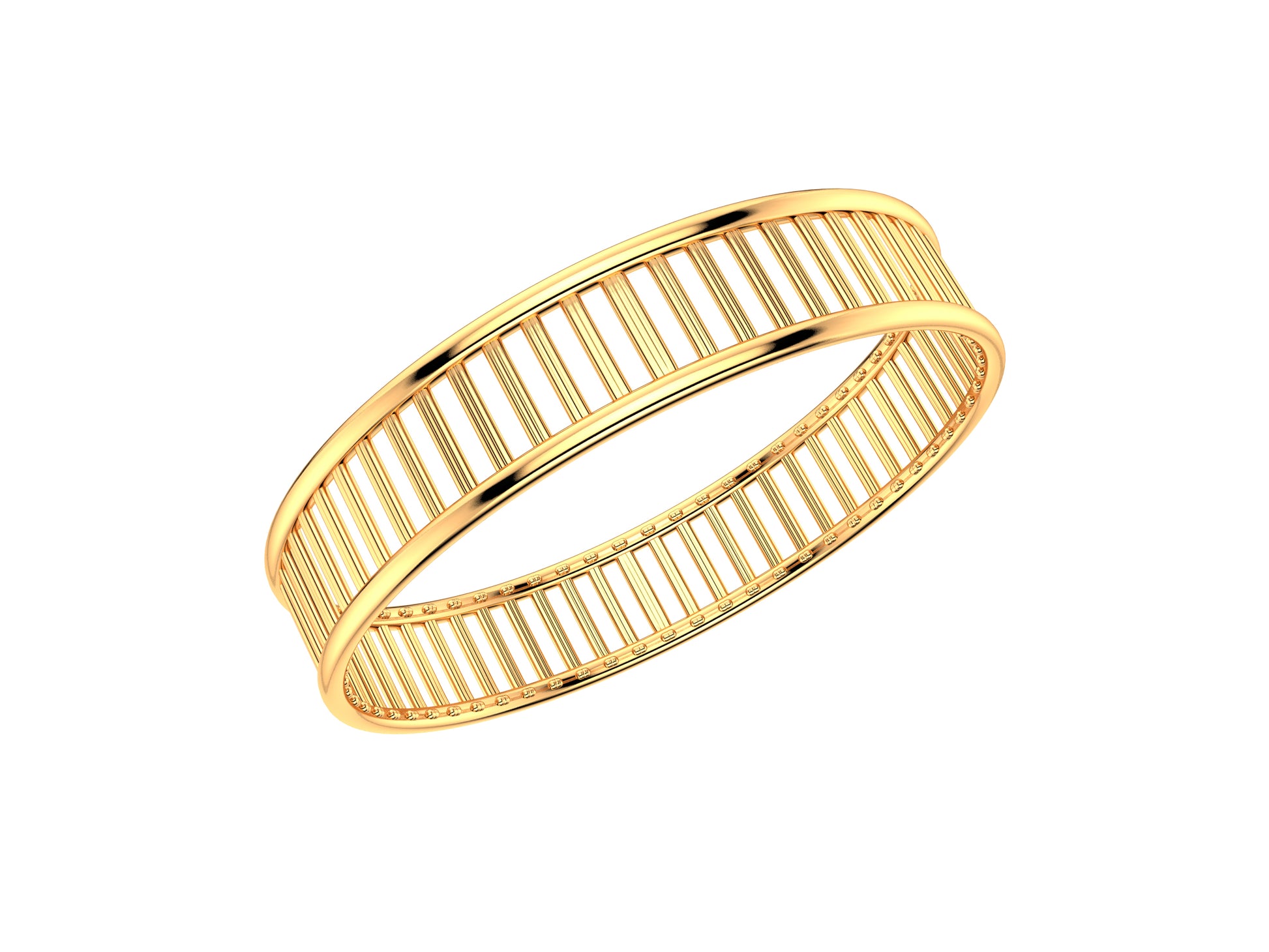 Hit New Style bracelet, 18K rose gold. Width: 12.00 mm.