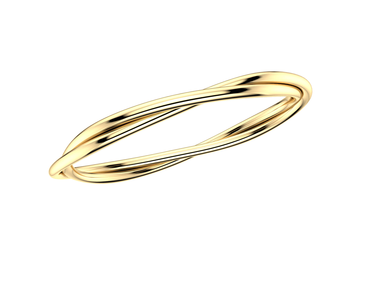 Hit New Style bracelet, 18K yellow gold. 